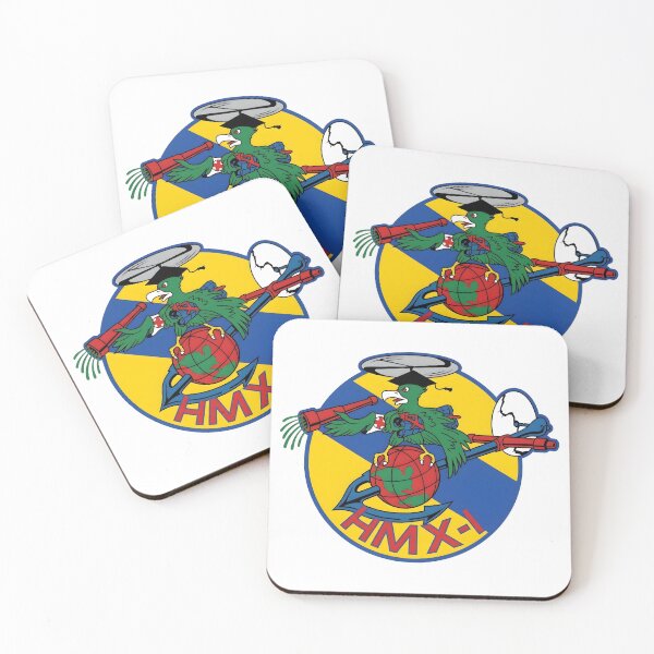 Item preview, USMC HMX-1 "Nighthawks" Marine Helicopter Operational Test Squadron Patch designed and sold by CharlieDesings.