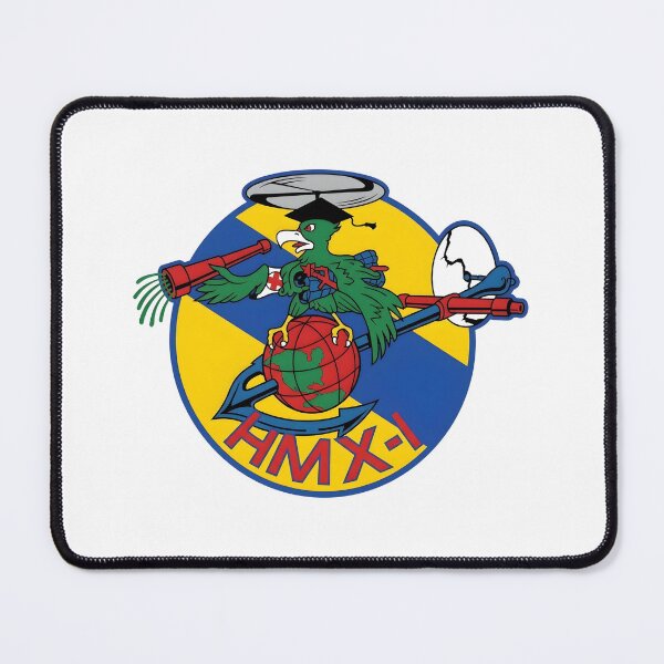 Item preview, USMC HMX-1 "Nighthawks" Marine Helicopter Operational Test Squadron Patch designed and sold by CharlieDesings.