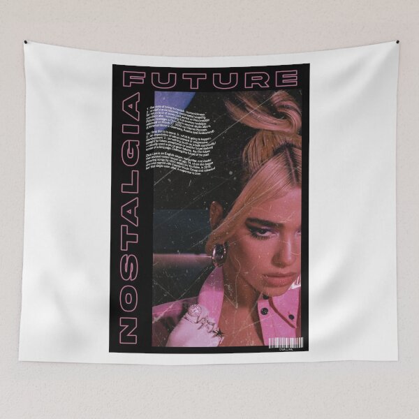 Item preview, Póster de Dua Future Nostalgia Forever designed and sold by garbereui.