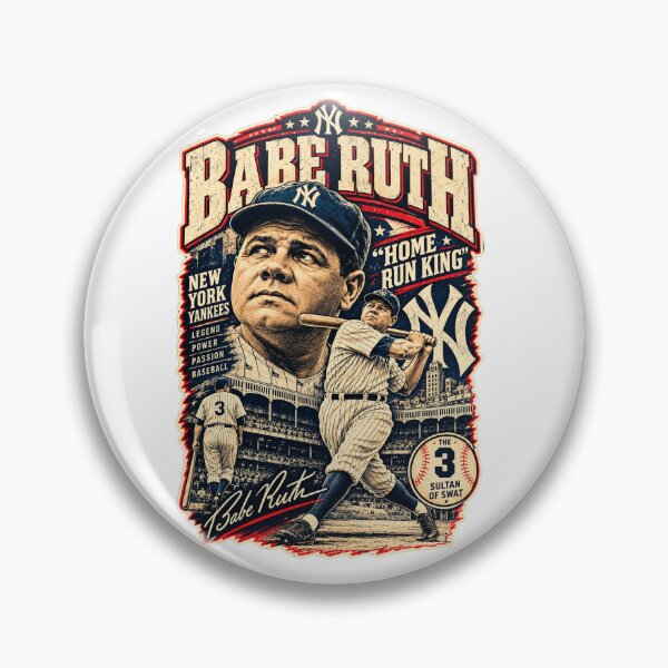 Item preview, babe ruth baseball new york yankees designed and sold by AlfredoBela.