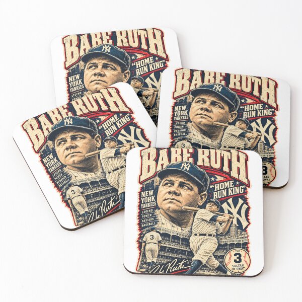 Item preview, Babe Ruth béisbol Yankees de Nueva York designed and sold by AlfredoBela.