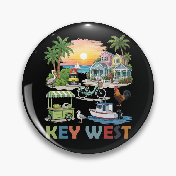 Item preview, Key West Souvenir Beach Souvenir Women Florida Key West designed and sold by DSWShirts.