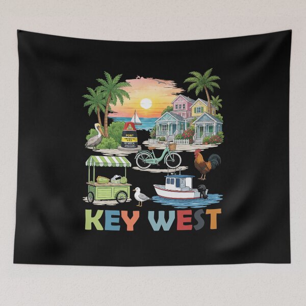 Item preview, Key West Souvenir Beach Souvenir Women Florida Key West designed and sold by DSWShirts.