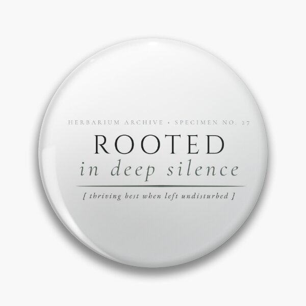 Item preview, Rooted In Silence Vintage Botanical Herbarium Typography designed and sold by wildsilencee.