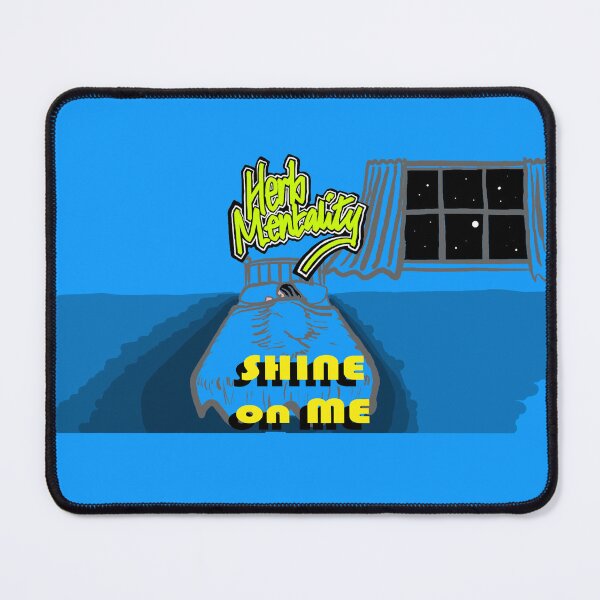 Item preview, Shine on Me (blue) designed and sold by Herb-Mentality.