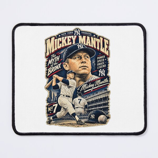 Item preview, mickey mantle new york yankees baseball designed and sold by AlfredoBela.