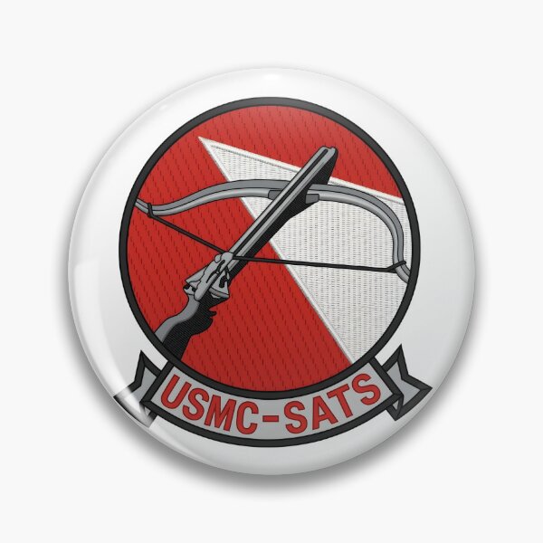 Item preview, USMC Short Airfield for Tactical Support (SATS) Patch designed and sold by CharlieDesings.