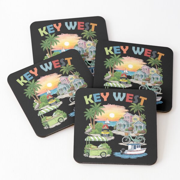 Item preview, Key West Florida Beach Souvenir Women Florida Key West designed and sold by DSWShirts.