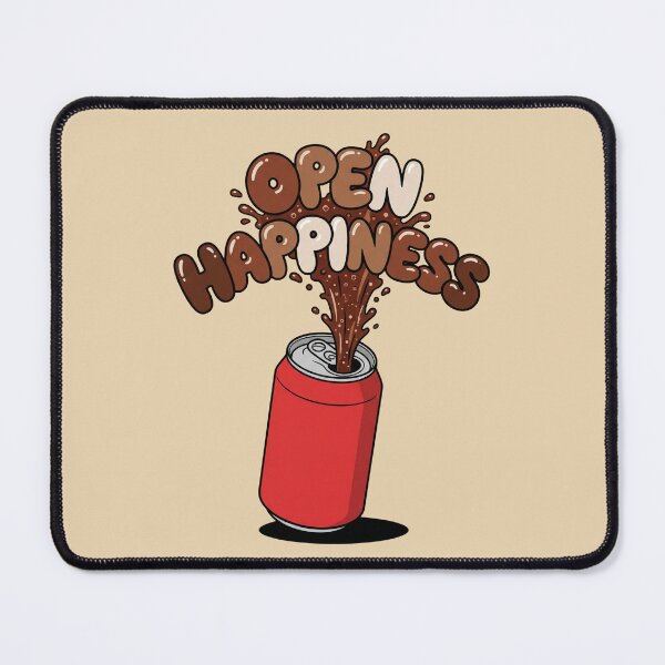 Item preview, Open Happiness Soda Can Splash Retro Pop Art designed and sold by Rare By Hero.