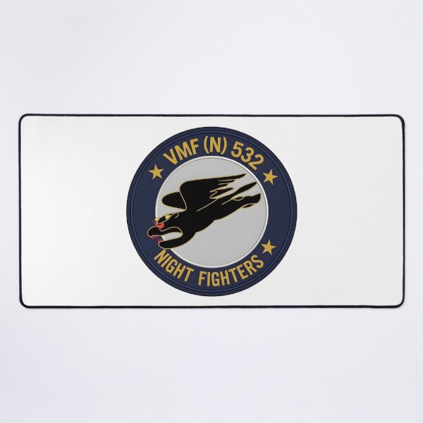 Item preview, USMC VMF(N)-532 "Night Fighters" WWII Squadron Patch designed and sold by CharlieDesings.