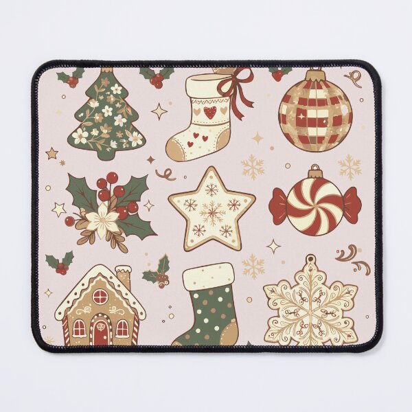 Item preview, Gingerbread House Peppermint Cookie Christmas designed and sold by GiriaGallery.