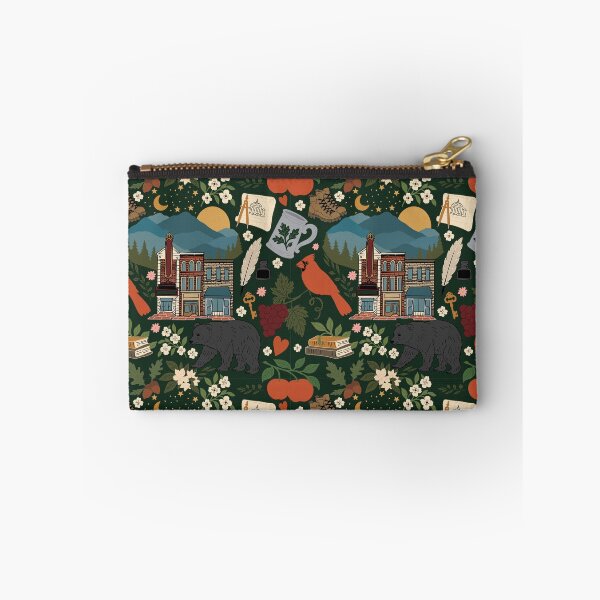 Item preview, Charlottesville & the Blue Ridge | Virginia Mountain Town Illustration designed and sold by wildridgestudio.