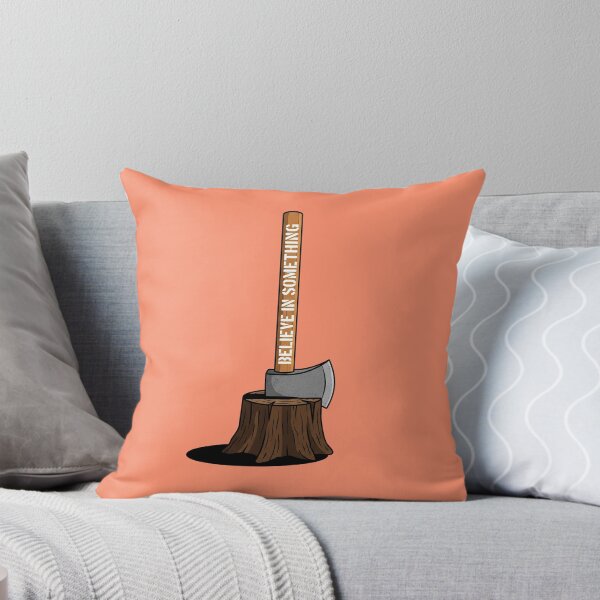 Item preview, Believe In Something Axe Stump Lumberjack Pop Art designed and sold by Rare By Hero.