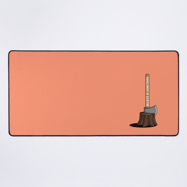 Item preview, Believe In Something Axe Stump Lumberjack Pop Art designed and sold by Rare By Hero.