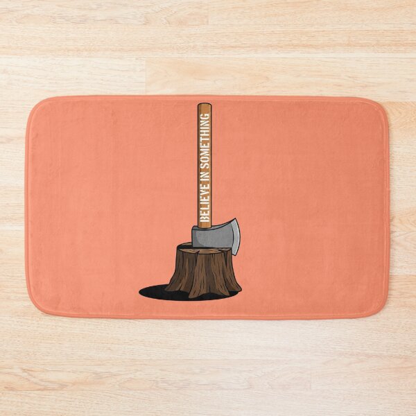 Item preview, Believe In Something Axe Stump Lumberjack Pop Art designed and sold by Rare By Hero.