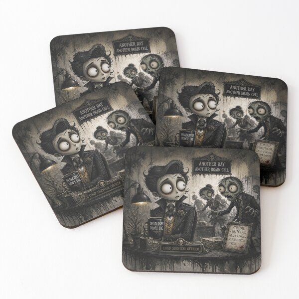 Item preview, Office Zombie Survival designed and sold by Shelley Loewnau-Jones Studio.