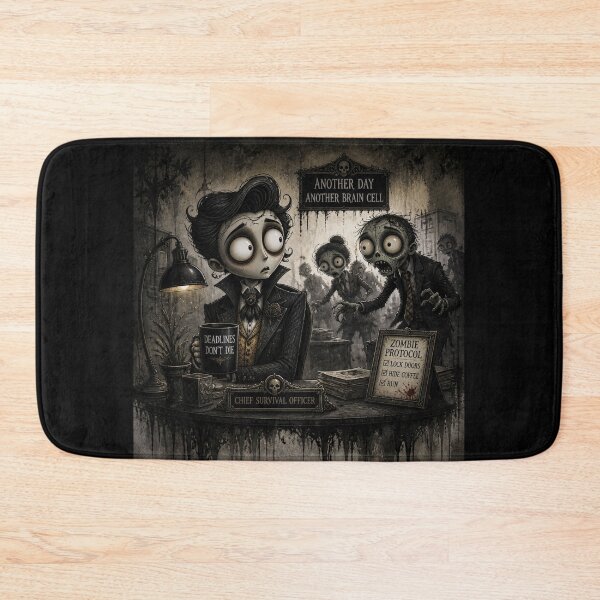 Item preview, Office Zombie Survival designed and sold by Shelley Loewnau-Jones Studio.