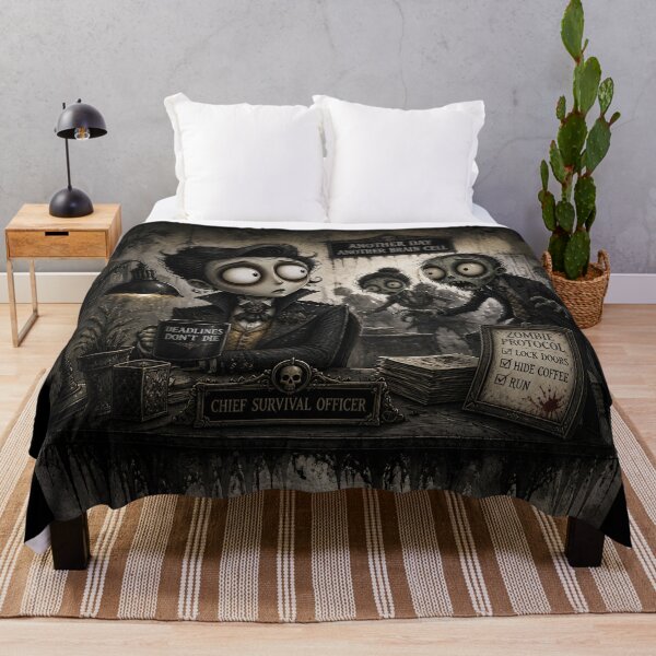 Item preview, Office Zombie Survival designed and sold by Shelley Loewnau-Jones Studio.