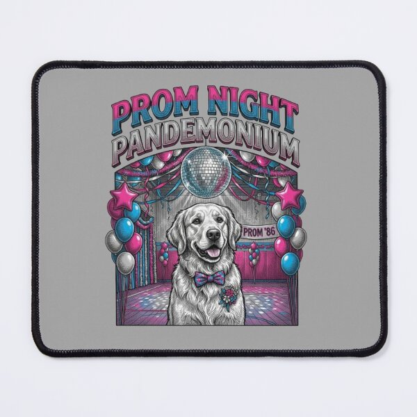 Item preview, Prom Night Pandemonium Funny 80s Teen Movie Dog Prom Comedy Lover Gift designed and sold by FurRealStudioCo.