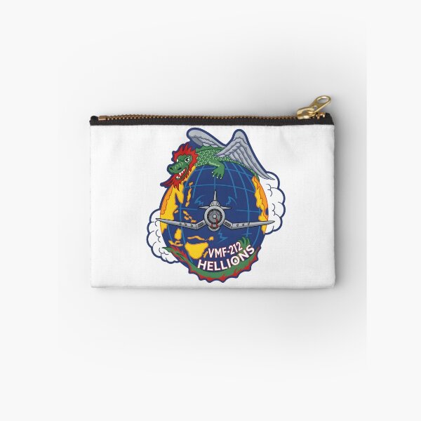 Item preview, USMC VMF-212 "Hellions" WWII Fighter Squadron Patch designed and sold by CharlieDesings.