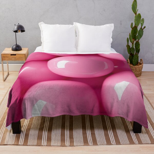 Item preview, Glossy Pink Bubblegum Balls Pattern — Y2K Barbiecore Pearl Texture Print designed and sold by LYAN-STORE.
