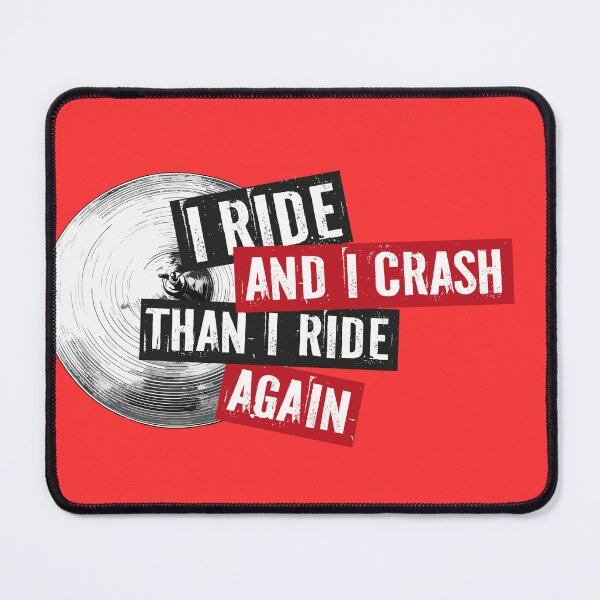 Item preview, I ride and I crash than i ride again - the crash/ride cymbal designed and sold by I-dsgn.