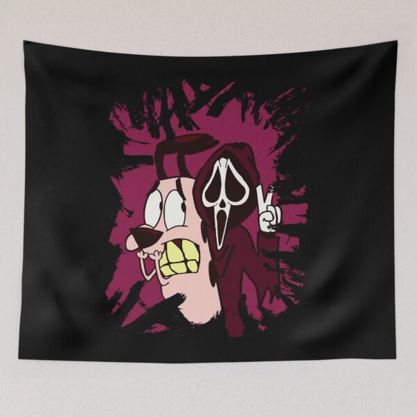 Item preview, Courage and Ghostface designed and sold by krowsunna.