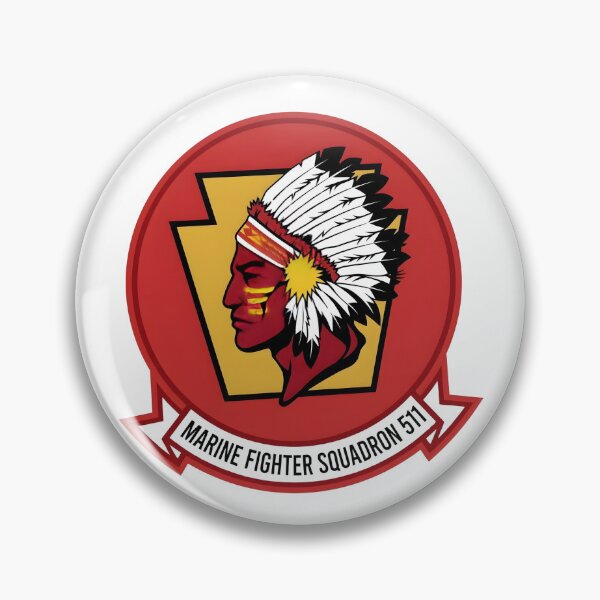 Item preview, USMC VMF-511 "Marine Fighter Squadron 511" WWII Patch designed and sold by CharlieDesings.