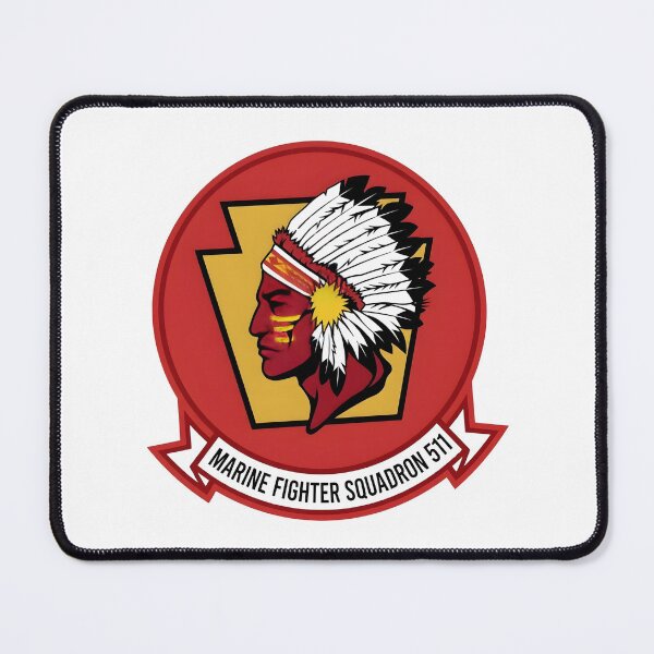 Item preview, USMC VMF-511 "Marine Fighter Squadron 511" WWII Patch designed and sold by CharlieDesings.