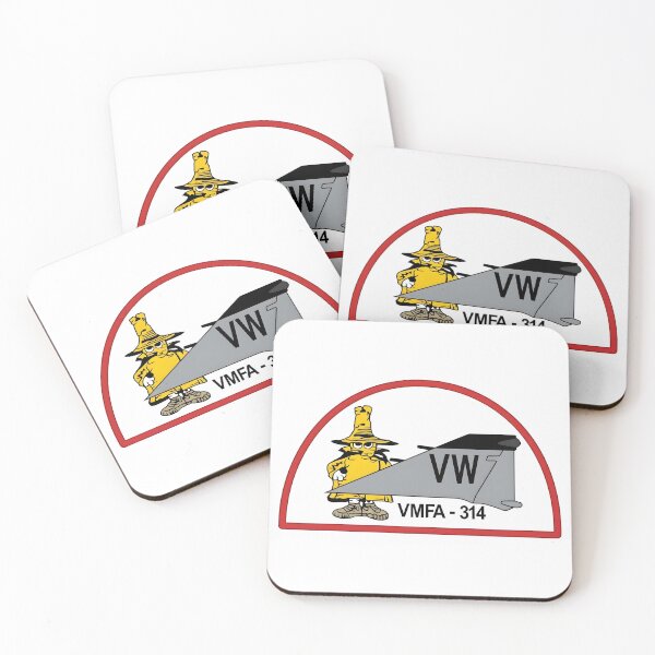 Item preview, USMC VMFA-314 "Black Knights" Tail Flash Patch designed and sold by CharlieDesings.