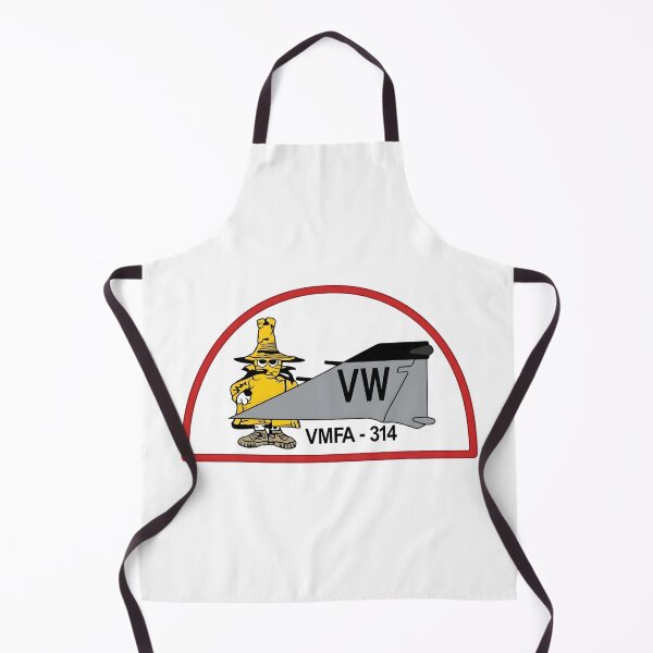 Item preview, Parche de cola del USMC VMFA-314 "Black Knights" designed and sold by CharlieDesings.