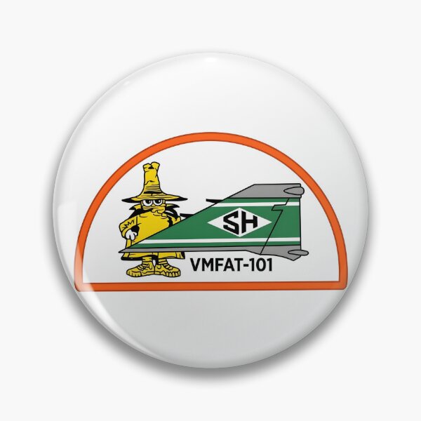 Item preview, USMC VMFAT-101 "Sharpshooters" Tail Flash Patch designed and sold by CharlieDesings.