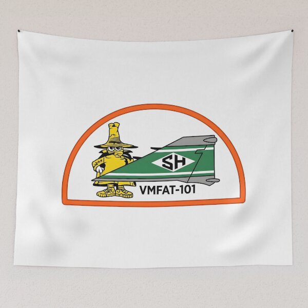 Artikelvorschau, USMC VMFAT-101 „Sharpshooters“ Heckblitzabzeichen entworfen und verkauft von CharlieDesings.