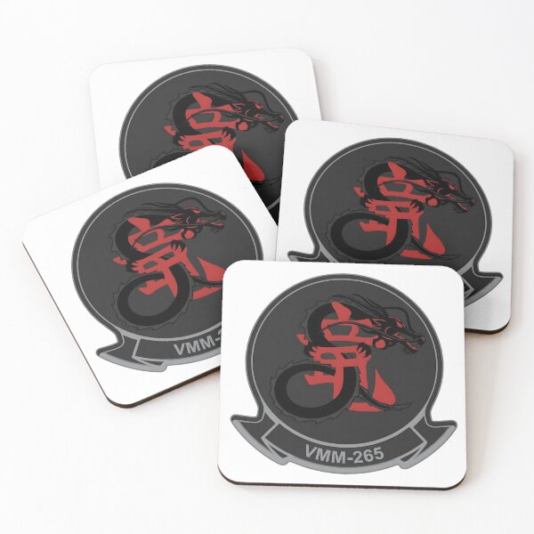 Item preview, USMC VMM-265 "Dragons" Low-Observability Squadron Patch designed and sold by CharlieDesings.
