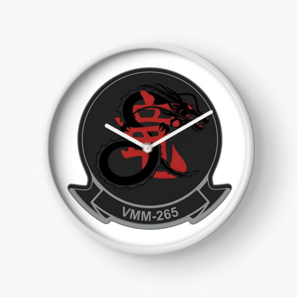 Artikelvorschau, USMC VMM-265 „Dragons“ Low-Observability Squadron Patch entworfen und verkauft von CharlieDesings.