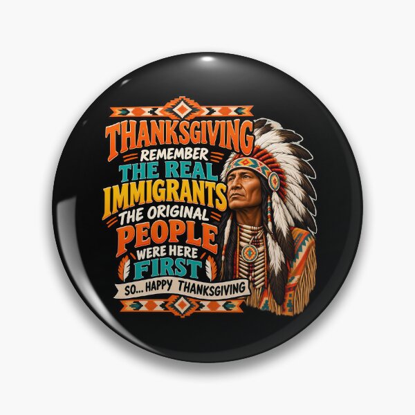 Item preview, Indigenous Thanksgiving Remember the Original People Were Here First designed and sold by Rtcraftani.