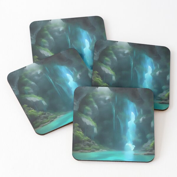 Item preview, Mystical Lake Crystal Cavern designed and sold by Fanta-sticky.