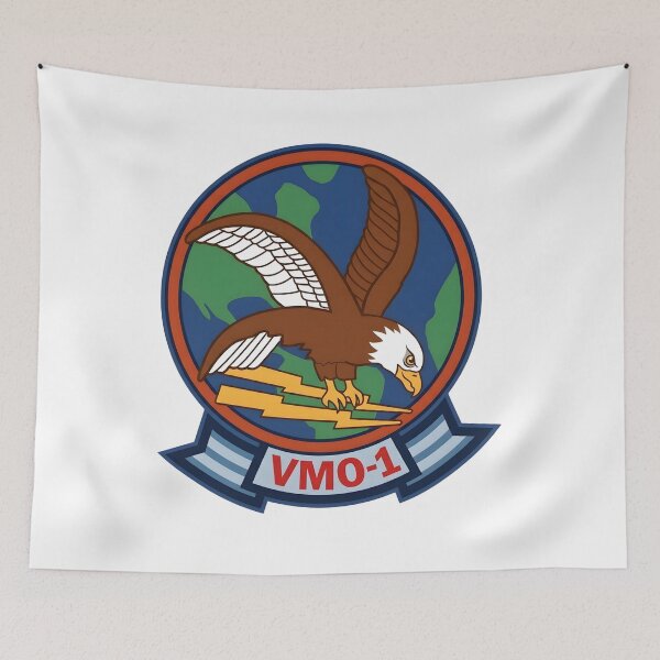 Artikelvorschau, USMC VMO-1 Marine Observation Squadron 1 Patch entworfen und verkauft von CharlieDesings.