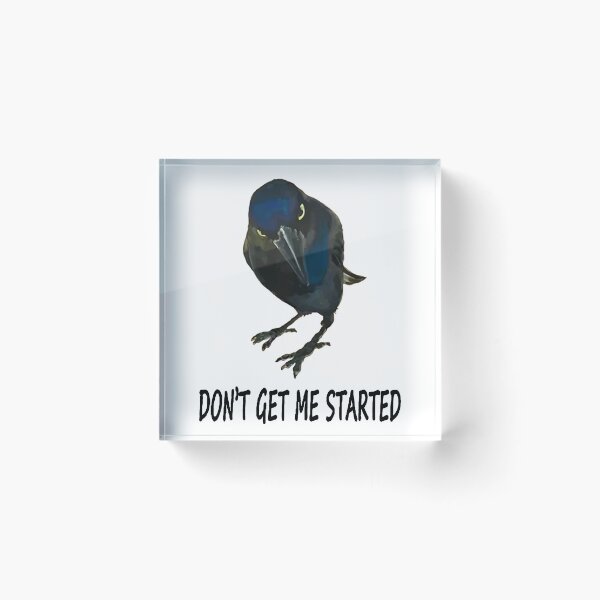 Item preview, Don't Get Me Started designed and sold by Angry Swan Designs.