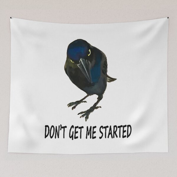 Item preview, Don't Get Me Started designed and sold by Angry Swan Designs.