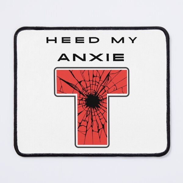 Item preview, HEED MY ANXIE-TEE designed and sold by PhraseCreatives.