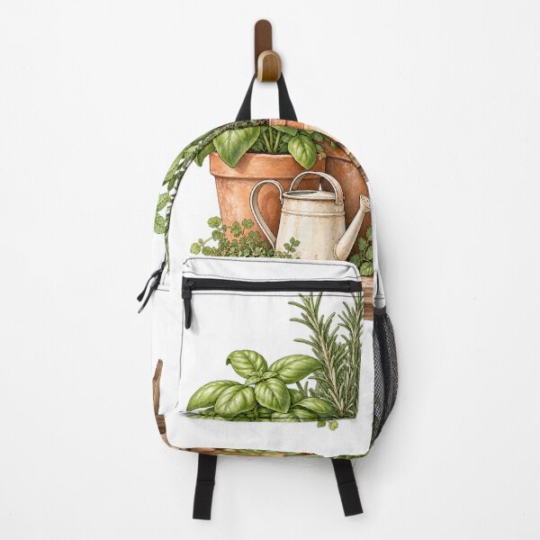Item preview, Miniature Windowsill Herb Garden Botanical Illustration designed and sold by Apex Designs.