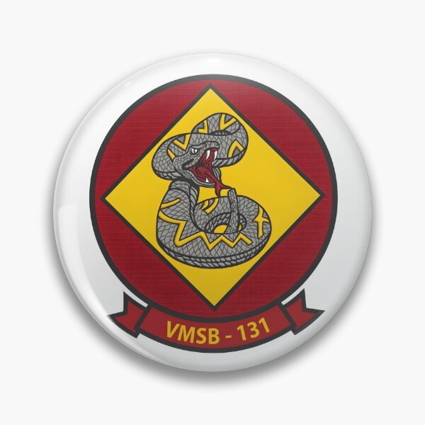 Artikelvorschau, USMC VMSB-131 „Diamondbacks“ WWII Squadron Patch entworfen und verkauft von CharlieDesings.
