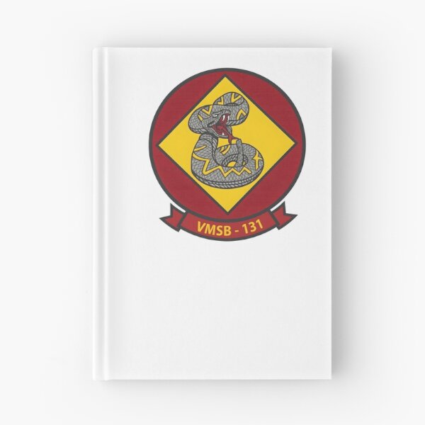 Aperçu de l'œuvre Écusson de l'escadron de la Seconde Guerre mondiale VMSB-131 « Diamondbacks » du Corps des Marines des États-Unis créée et vendue par CharlieDesings.