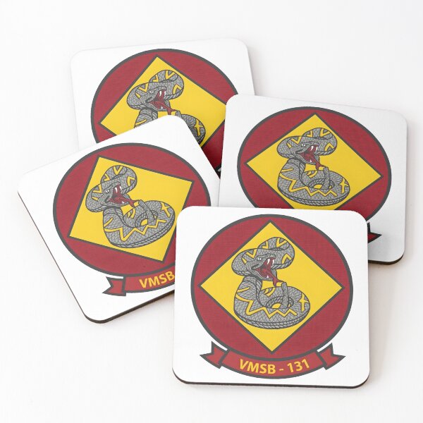 Item preview, USMC VMSB-131 "Diamondbacks" WWII Squadron Patch designed and sold by CharlieDesings.