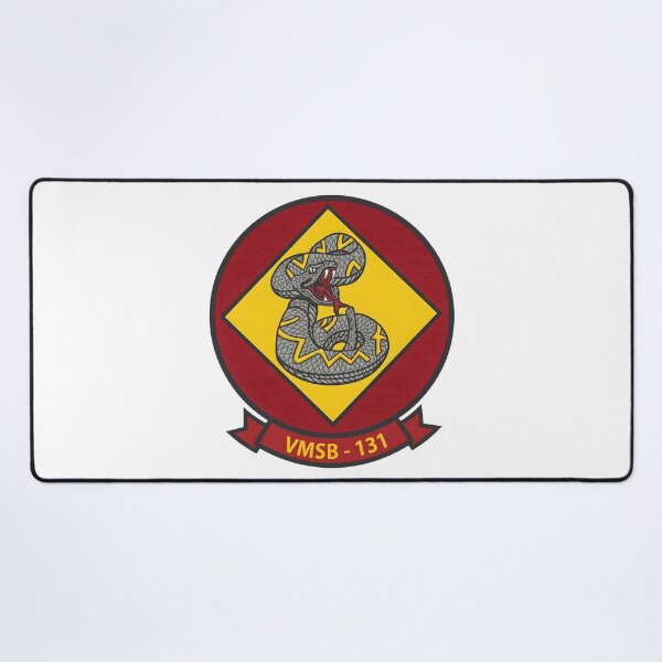 Item preview, USMC VMSB-131 "Diamondbacks" WWII Squadron Patch designed and sold by CharlieDesings.