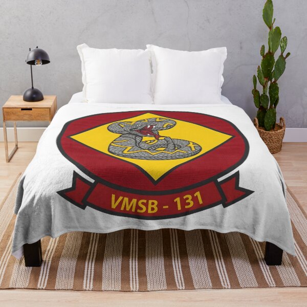 Item preview, USMC VMSB-131 "Diamondbacks" WWII Squadron Patch designed and sold by CharlieDesings.