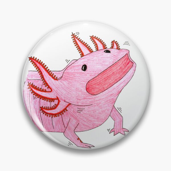 Item preview, Panicked Axolotl designed and sold by Bountiful Creatures.