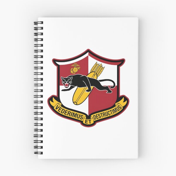 Item preview, USMC VMA-223 "Bulldogs" Historical Panther Shield Patch designed and sold by CharlieDesings.