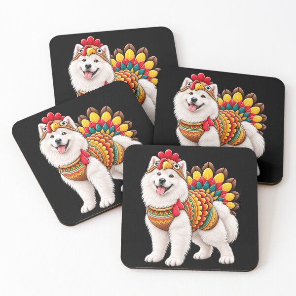 Item preview, Funny Samoyed Turkey Costume Thanksgiving Dog Lover designed and sold by rafaeltto.
